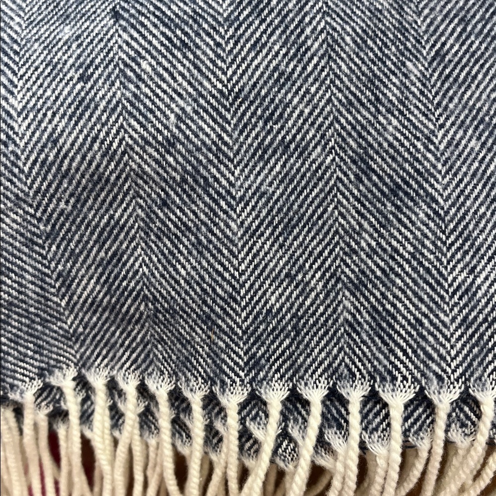 Lands Downunder Blue Throw Blanket - Picture 4 of 9